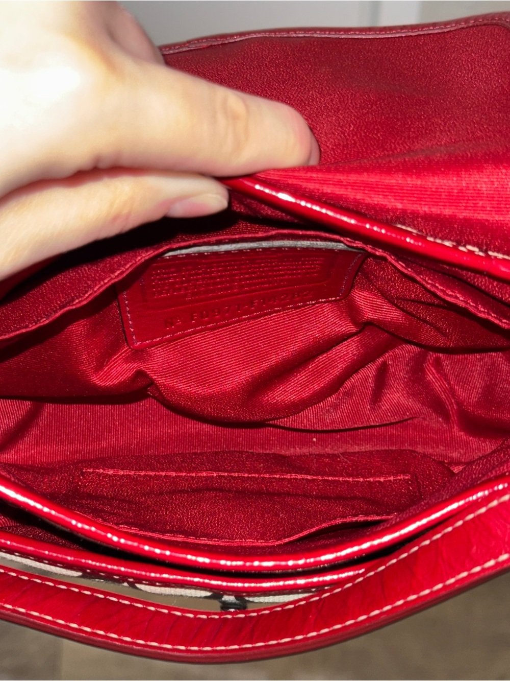 Coach Signature Legacy Shoulder Bag - Picture 5 of 11